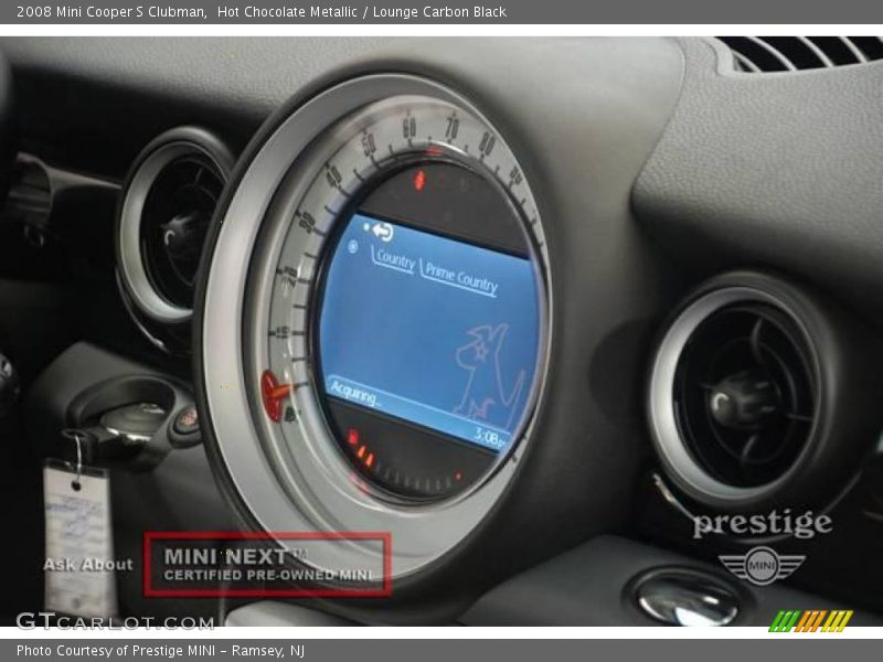 Hot Chocolate Metallic / Lounge Carbon Black 2008 Mini Cooper S Clubman
