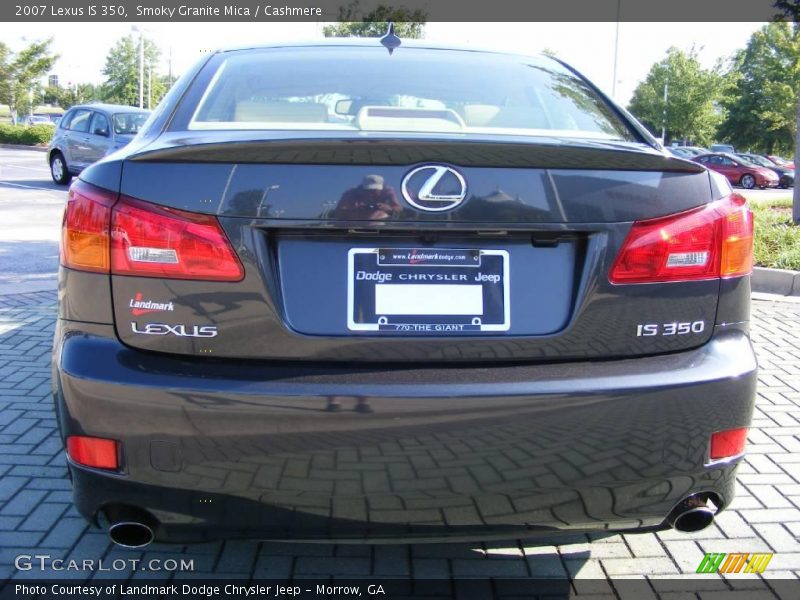 Smoky Granite Mica / Cashmere 2007 Lexus IS 350