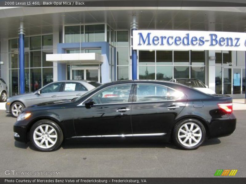 Black Opal Mica / Black 2008 Lexus LS 460
