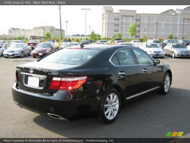 Black Opal Mica / Black 2008 Lexus LS 460