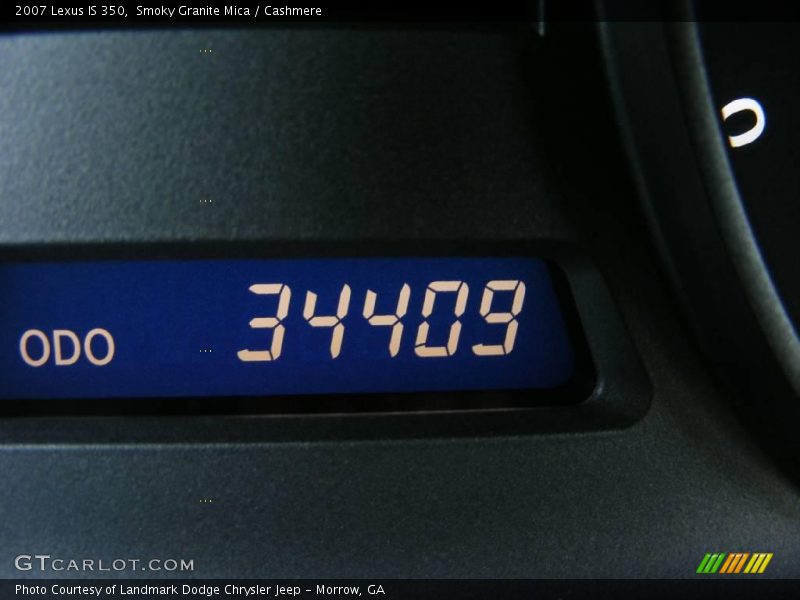 Smoky Granite Mica / Cashmere 2007 Lexus IS 350