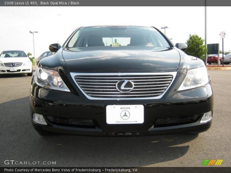 Black Opal Mica / Black 2008 Lexus LS 460