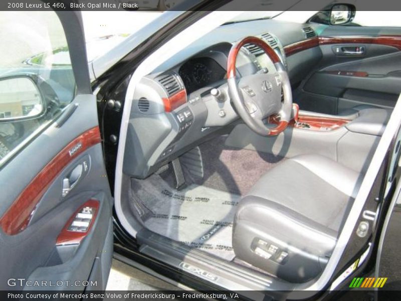Black Opal Mica / Black 2008 Lexus LS 460