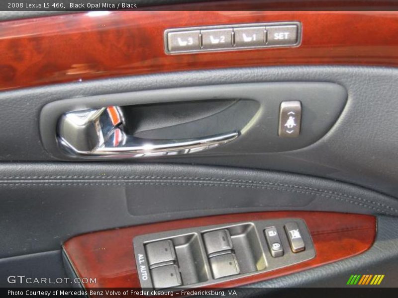Black Opal Mica / Black 2008 Lexus LS 460