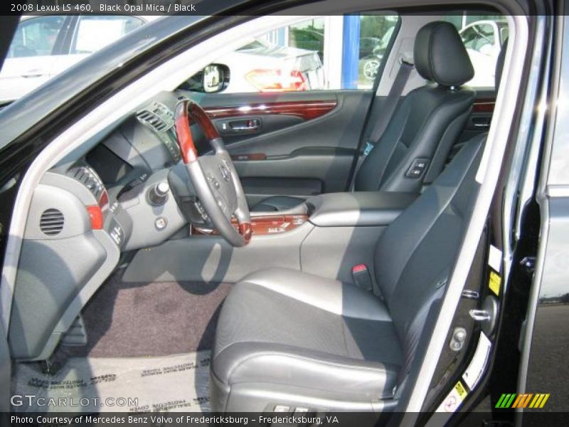 Black Opal Mica / Black 2008 Lexus LS 460