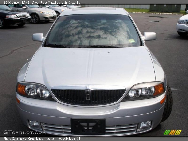 Silver Frost Metallic / Light Graphite 2000 Lincoln LS V8
