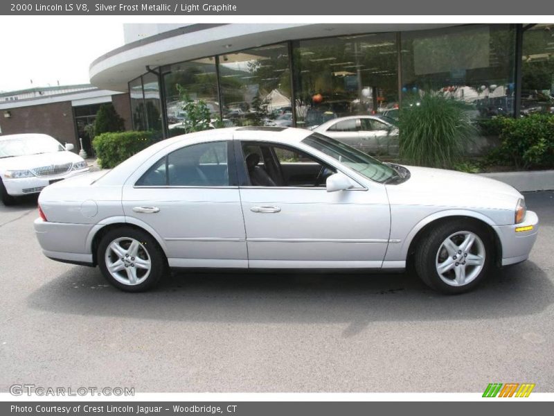 Silver Frost Metallic / Light Graphite 2000 Lincoln LS V8
