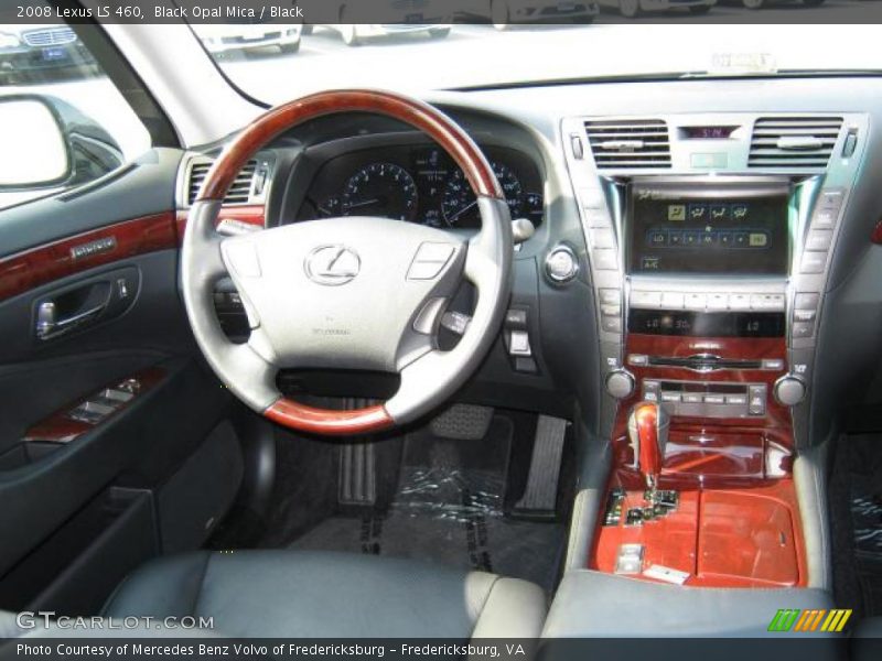 Black Opal Mica / Black 2008 Lexus LS 460
