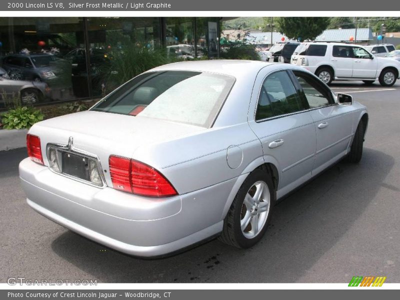 Silver Frost Metallic / Light Graphite 2000 Lincoln LS V8
