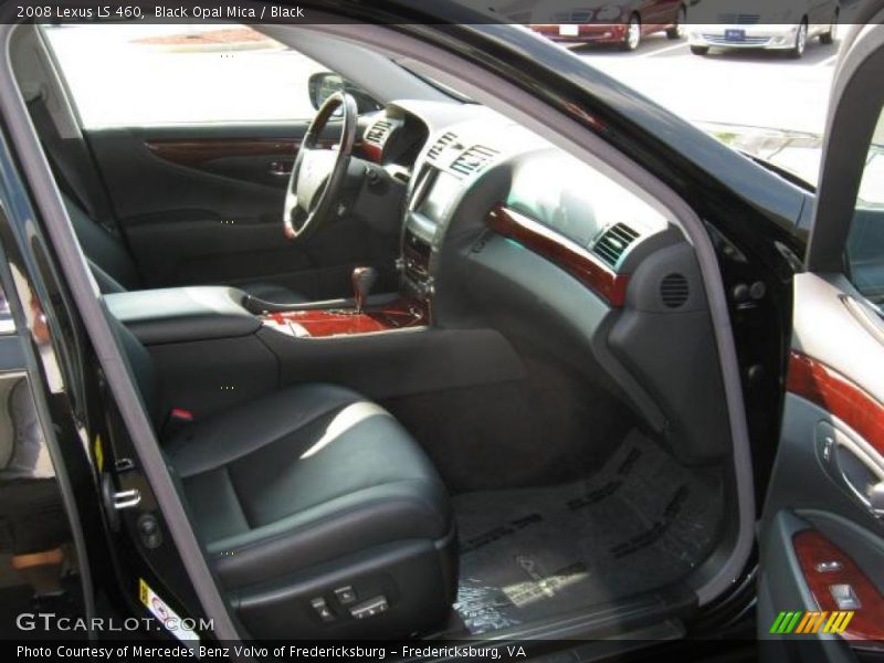 Black Opal Mica / Black 2008 Lexus LS 460