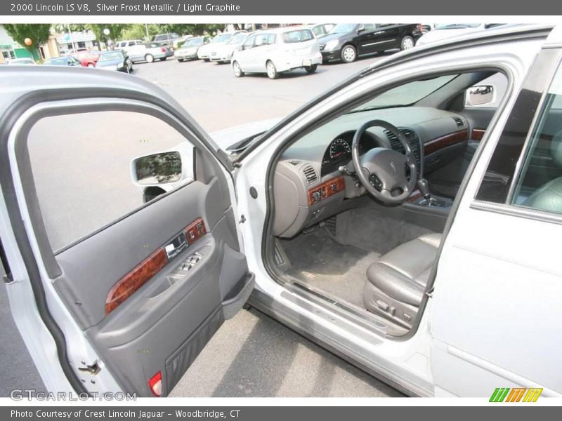 Silver Frost Metallic / Light Graphite 2000 Lincoln LS V8