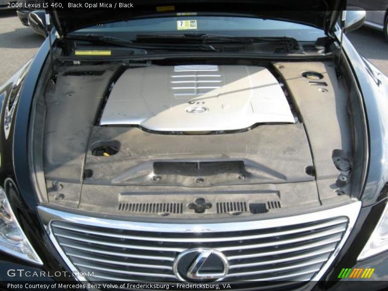 Black Opal Mica / Black 2008 Lexus LS 460