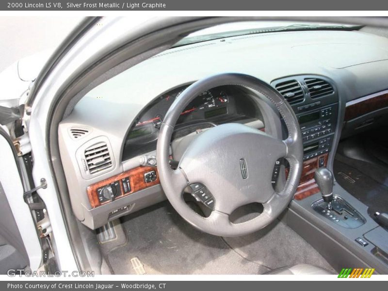 Silver Frost Metallic / Light Graphite 2000 Lincoln LS V8