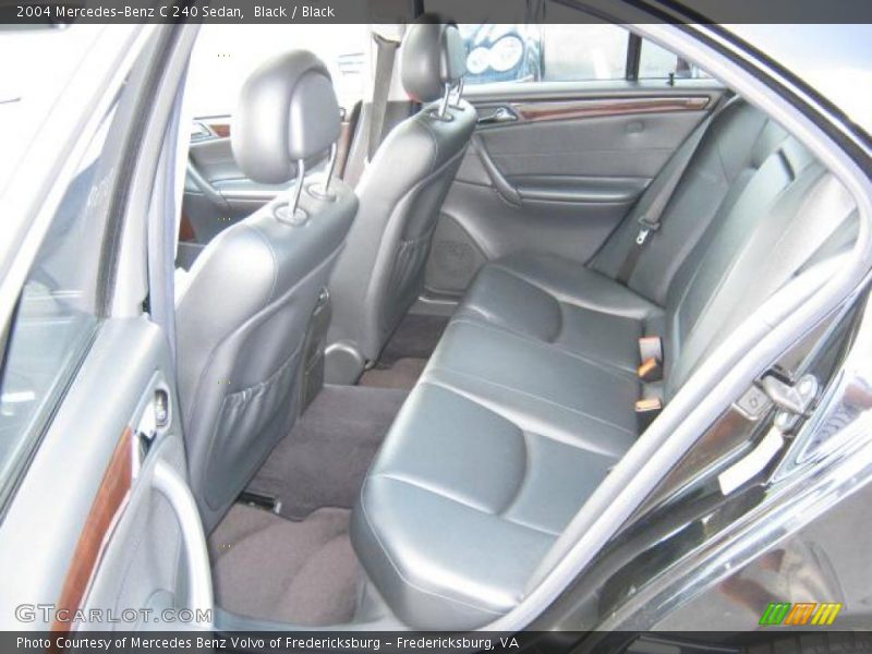Black / Black 2004 Mercedes-Benz C 240 Sedan