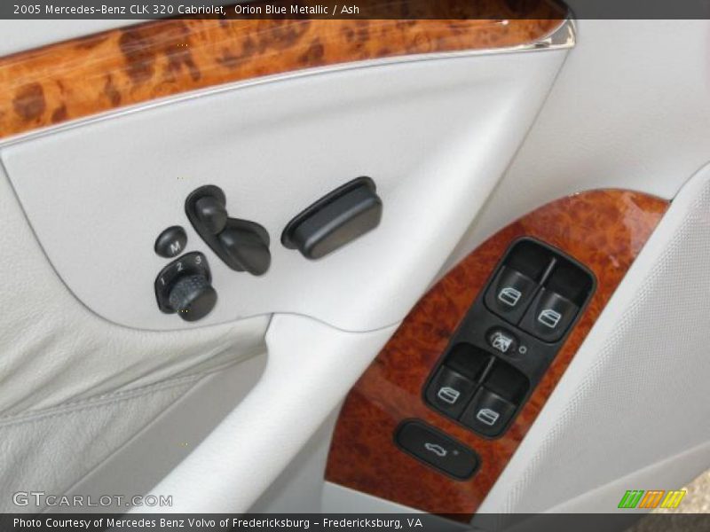 Orion Blue Metallic / Ash 2005 Mercedes-Benz CLK 320 Cabriolet