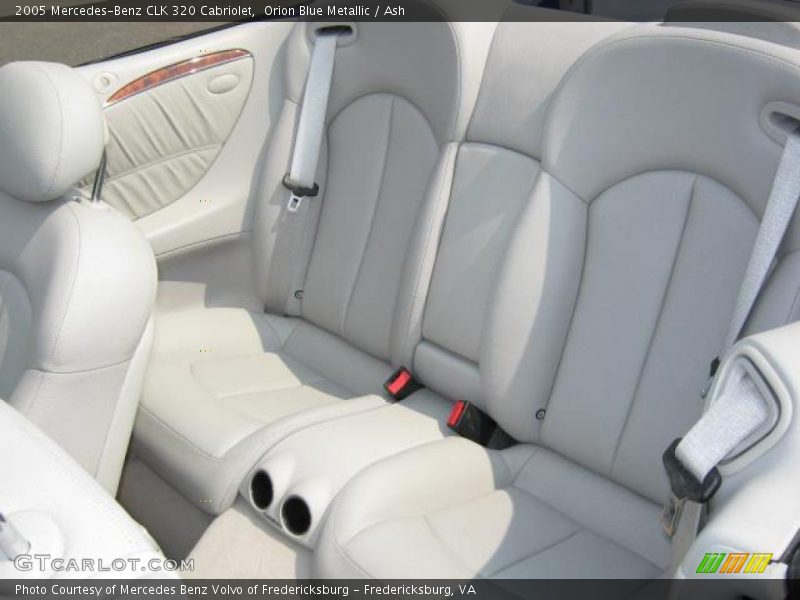 Orion Blue Metallic / Ash 2005 Mercedes-Benz CLK 320 Cabriolet