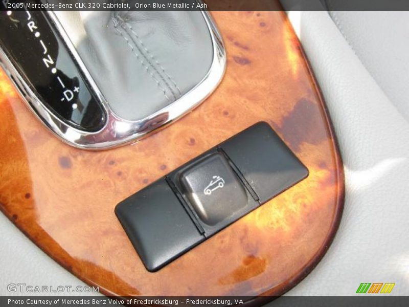 Orion Blue Metallic / Ash 2005 Mercedes-Benz CLK 320 Cabriolet