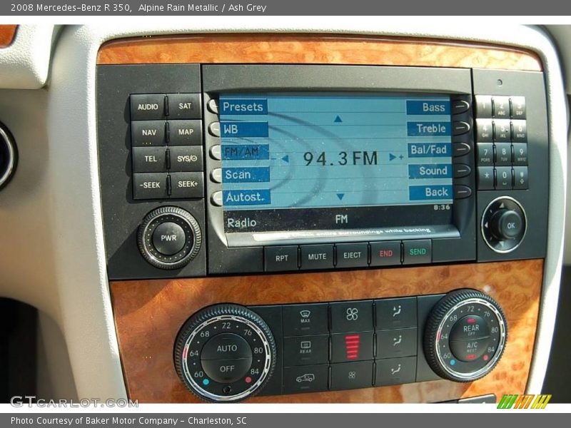 Alpine Rain Metallic / Ash Grey 2008 Mercedes-Benz R 350