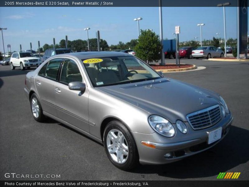 Pewter Metallic / Stone 2005 Mercedes-Benz E 320 Sedan