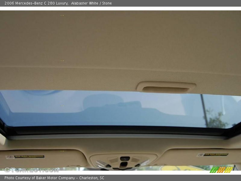 Alabaster White / Stone 2006 Mercedes-Benz C 280 Luxury