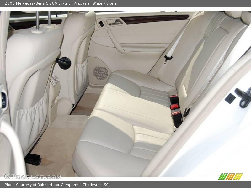 Alabaster White / Stone 2006 Mercedes-Benz C 280 Luxury
