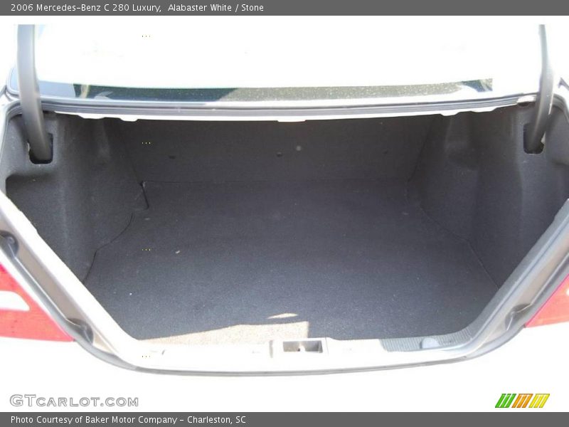 Alabaster White / Stone 2006 Mercedes-Benz C 280 Luxury