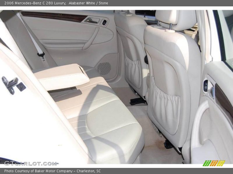 Alabaster White / Stone 2006 Mercedes-Benz C 280 Luxury
