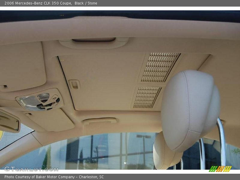 Black / Stone 2006 Mercedes-Benz CLK 350 Coupe