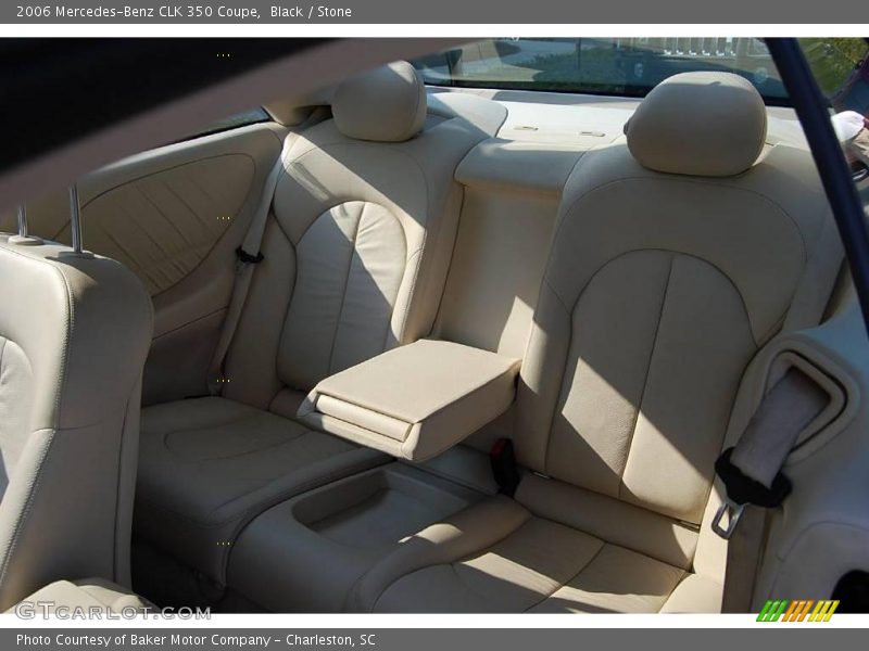 Black / Stone 2006 Mercedes-Benz CLK 350 Coupe