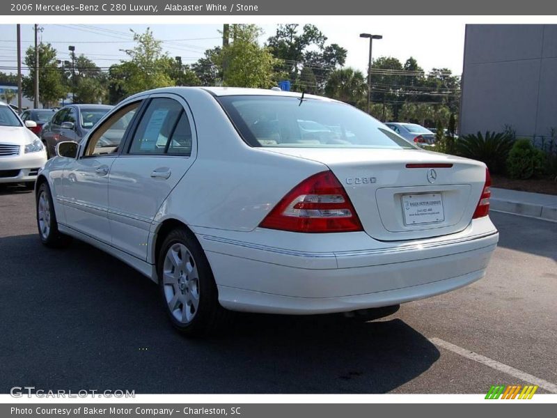 Alabaster White / Stone 2006 Mercedes-Benz C 280 Luxury