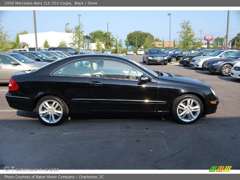 Black / Stone 2006 Mercedes-Benz CLK 350 Coupe