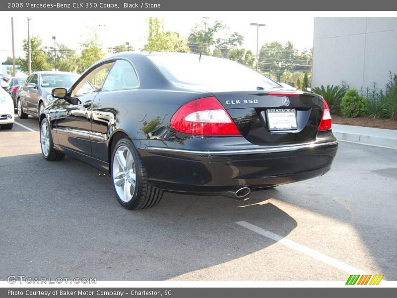 Black / Stone 2006 Mercedes-Benz CLK 350 Coupe