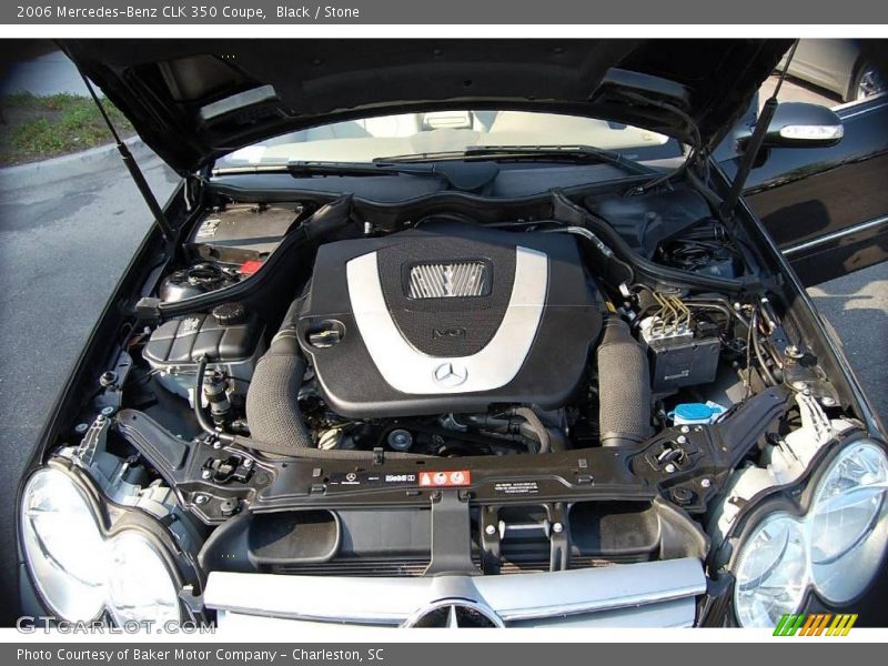 Black / Stone 2006 Mercedes-Benz CLK 350 Coupe