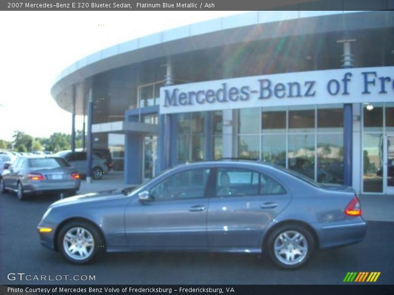 Platinum Blue Metallic / Ash 2007 Mercedes-Benz E 320 Bluetec Sedan