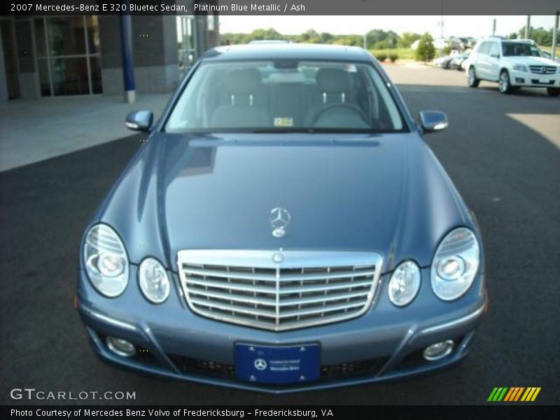 Platinum Blue Metallic / Ash 2007 Mercedes-Benz E 320 Bluetec Sedan