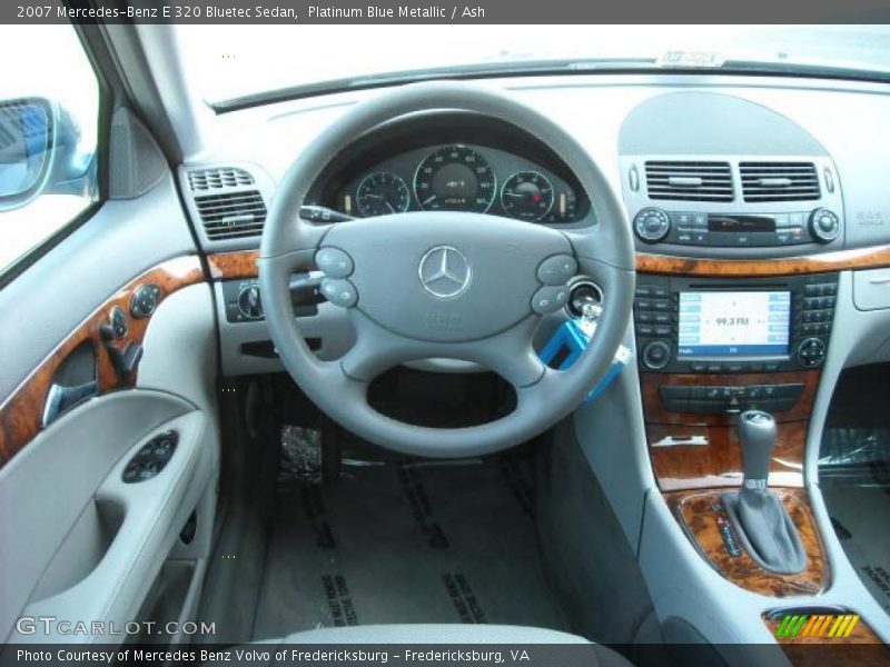 Platinum Blue Metallic / Ash 2007 Mercedes-Benz E 320 Bluetec Sedan