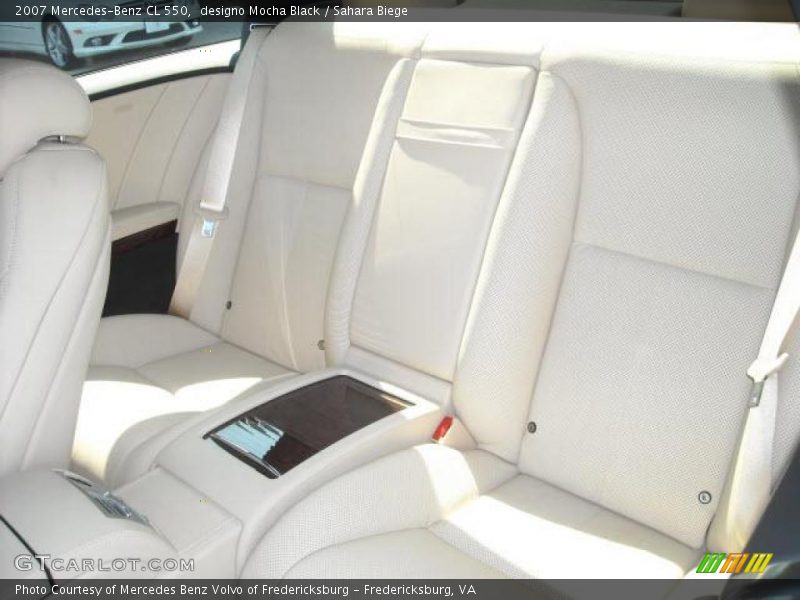 designo Mocha Black / Sahara Biege 2007 Mercedes-Benz CL 550