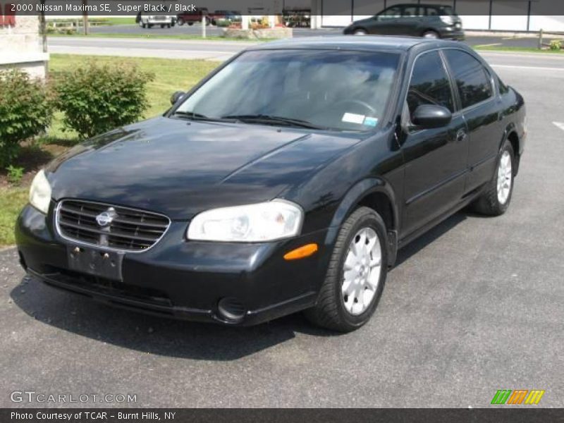 Super Black / Black 2000 Nissan Maxima SE