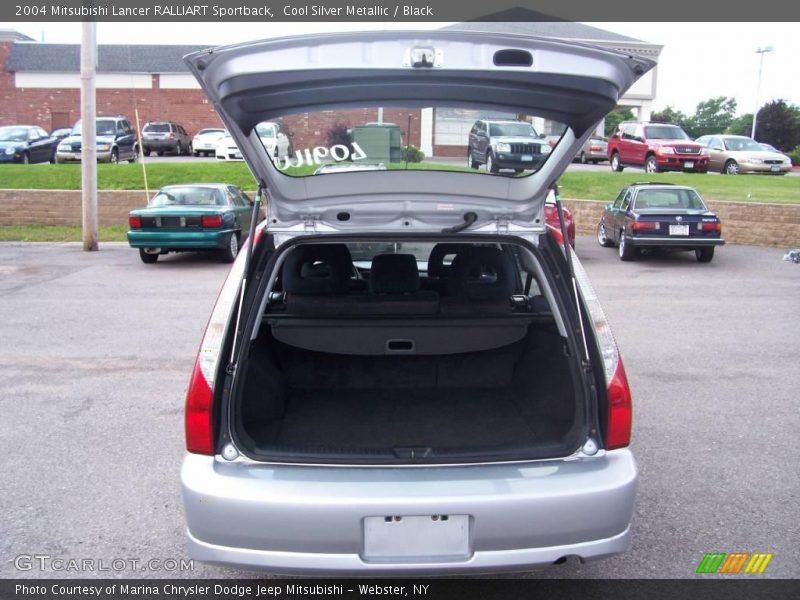 Cool Silver Metallic / Black 2004 Mitsubishi Lancer RALLIART Sportback