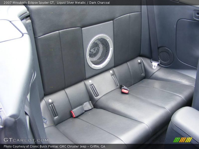 Liquid Silver Metallic / Dark Charcoal 2007 Mitsubishi Eclipse Spyder GT