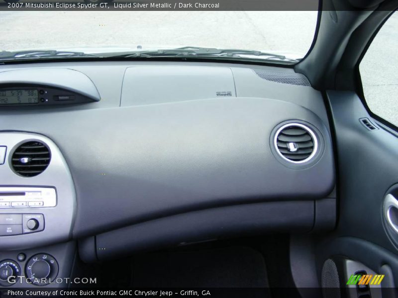 Liquid Silver Metallic / Dark Charcoal 2007 Mitsubishi Eclipse Spyder GT