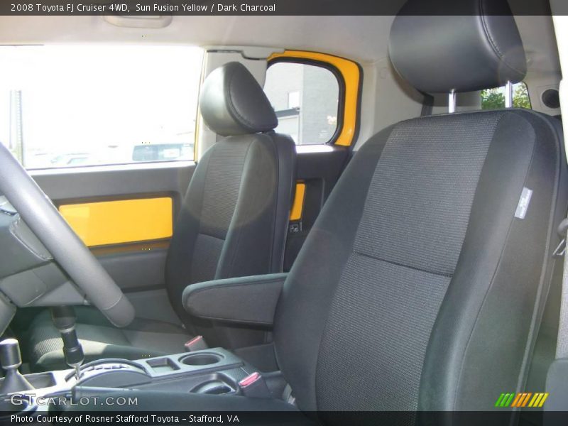 Sun Fusion Yellow / Dark Charcoal 2008 Toyota FJ Cruiser 4WD