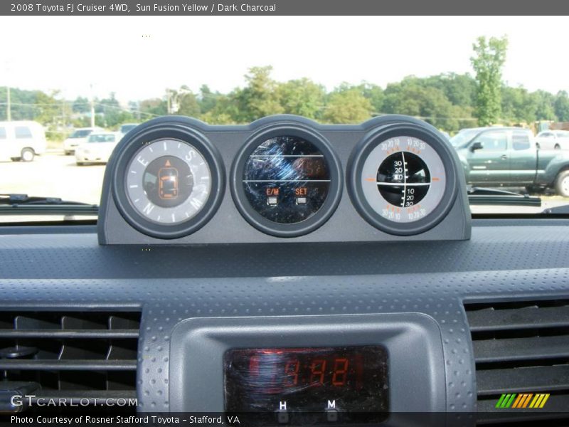 Sun Fusion Yellow / Dark Charcoal 2008 Toyota FJ Cruiser 4WD