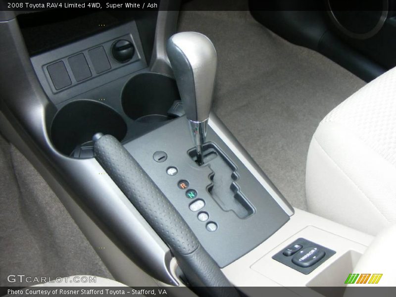 Super White / Ash 2008 Toyota RAV4 Limited 4WD