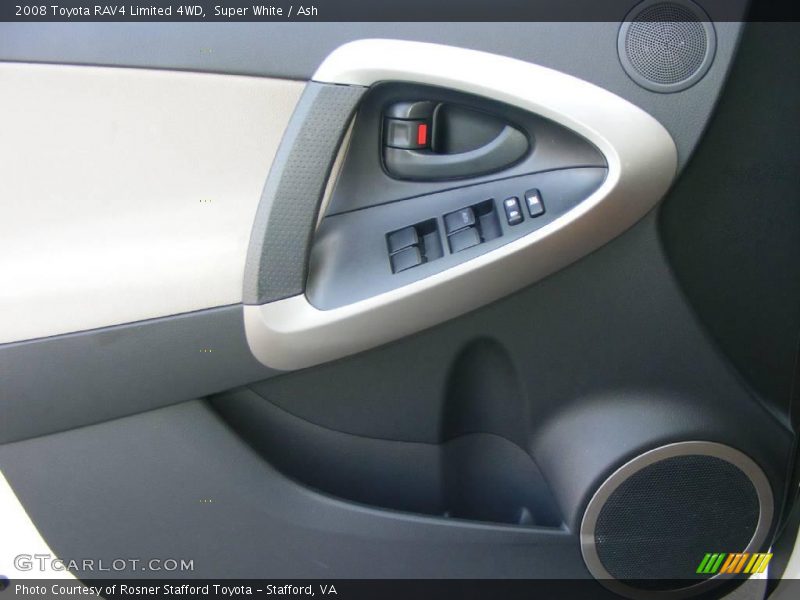 Super White / Ash 2008 Toyota RAV4 Limited 4WD