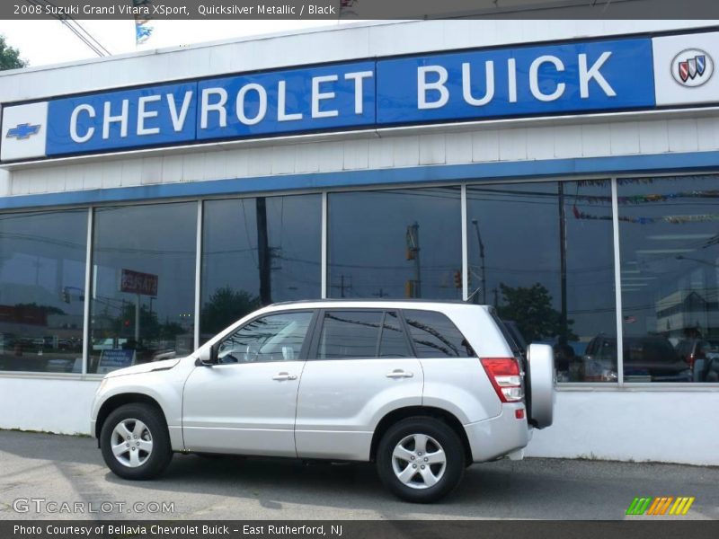 Quicksilver Metallic / Black 2008 Suzuki Grand Vitara XSport