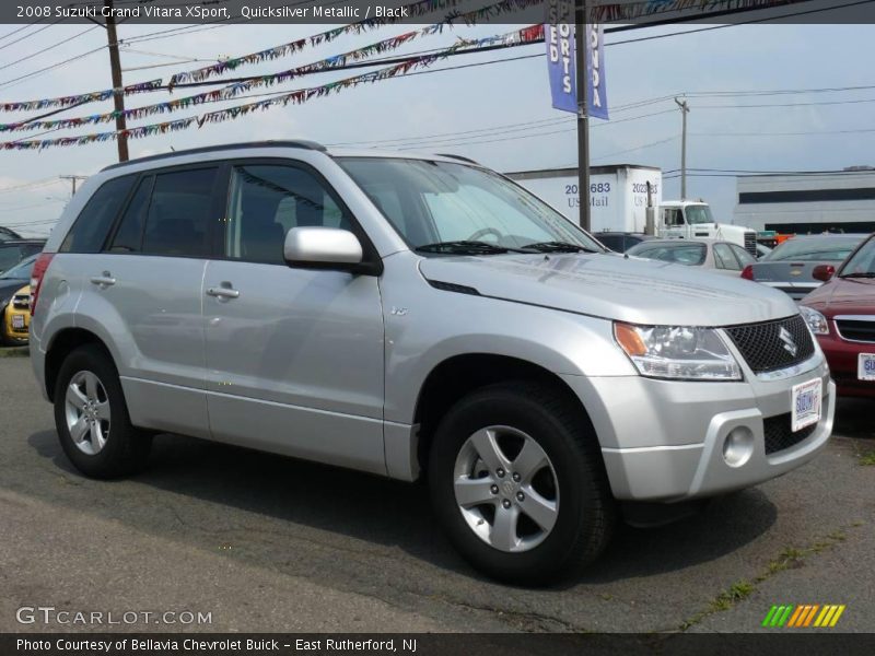 Quicksilver Metallic / Black 2008 Suzuki Grand Vitara XSport