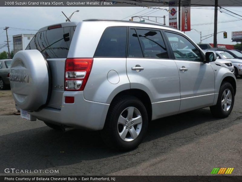 Quicksilver Metallic / Black 2008 Suzuki Grand Vitara XSport
