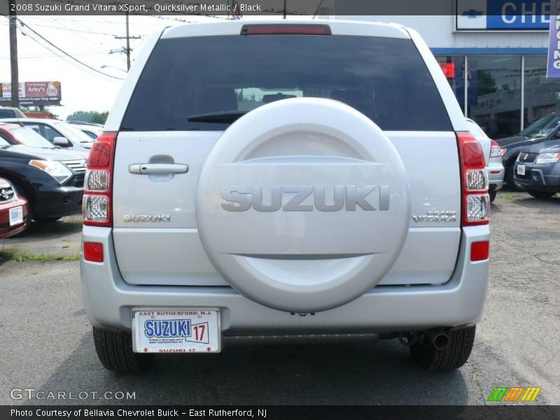 Quicksilver Metallic / Black 2008 Suzuki Grand Vitara XSport
