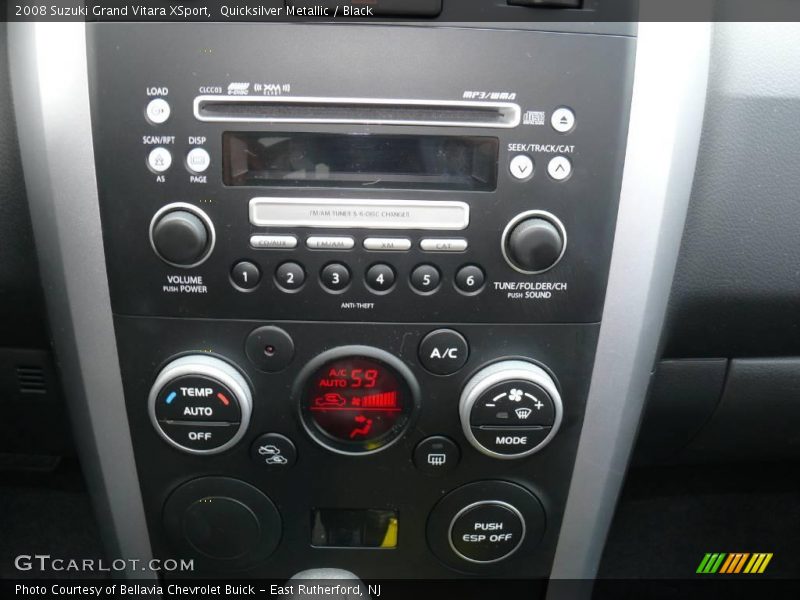Quicksilver Metallic / Black 2008 Suzuki Grand Vitara XSport